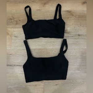 Black aerie swim suit top